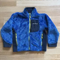 ★「123さん専用」mont-bell フリースジャケット 青 110