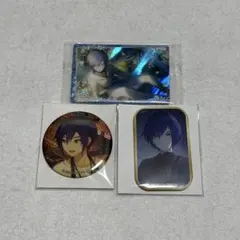 プロセカ KAITO グリ缶 スクエア缶バッジ ウエハース No.20