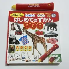 はじめてのずかん 900 おしゃべりタッチペン付き　日本語　英語　講談社