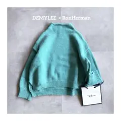 【美品✨】DEMYLEE × RonHerman エメラルドグリーン　ニット