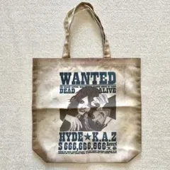 【新品未使用】VAMPS HYDE WONTED トートバッグ 会場限定