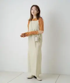 カスタネ　サロペットスカート　トップス　セット