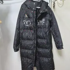 svolme カラフルドット ダウンジャケット