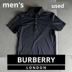 【used：men's】バーバリーロンドン　ポロシャツ