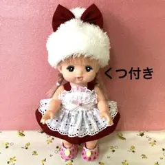 メルちゃん服　ワンピース③点セット❤️ハンドメイド☆22