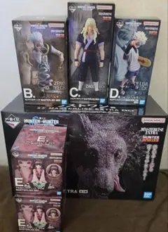 一番くじ　ハンターハンター　フィギュアコンプリート　キルア　ミケ