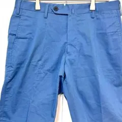 トゥモローランド アイスコットン ハーフパンツ ブルー 水色 42 M 接触冷感のサムネイル