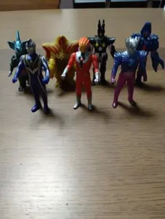 ウルトラマン ミニソフビ フィギュア 7体セット