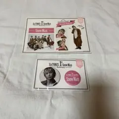 SnowMan 佐久間大介 1st Anniversaryステッカー　缶バッチ