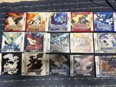 ポケットモンスター 3DS DS ソフト 16本セットのサムネイル