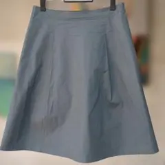 Spick＆Spanフレアスカート ひざ丈スカート ブルー系のサムネイル