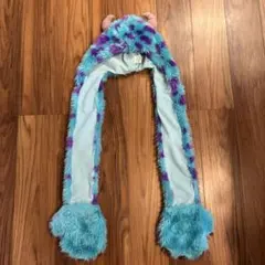 ディズニー　サリー　ファンキャップ　マフラーキャップ