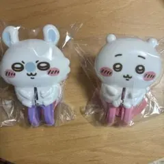 ちいかわ 洗濯ばさみ プライズ クリップ うさぎ ハチワレ モモンガ