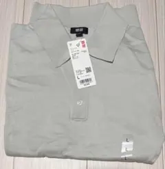 【未使用】ユニクロ ウォッシャブルニットポロセーター Light Gray