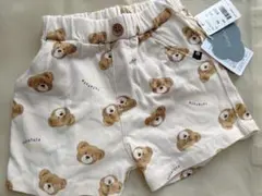 futafuta クマ柄 半ズボン 80サイズ　ハーフパンツ