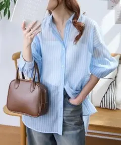 レディースシャツ　シースルーのサムネイル
