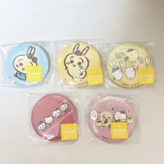 【新品 レア】ちいかわ　サンリオコラボ (初期) 缶バッジ5個セット