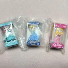 Qposket ディズニー プリンセス ガチャガチャ　セット