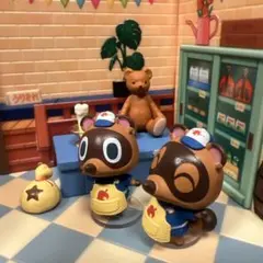 どうぶつの森 リーメント まめきち&つぶきち　ハッピールーム　あつ森