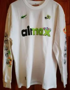 【新品未使用】NIKE ロンT ホワイト L ナイキ 長袖 エアマックス95