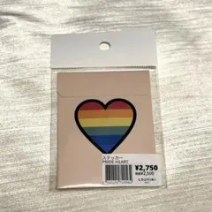 LOUVINI PARIS スマホケース　ステッカー　PRIDE HEART