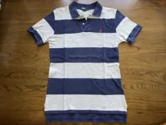 Polo by Ralph Lauren ストライプポロシャツ L