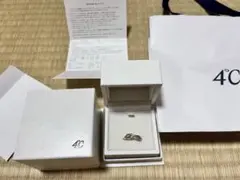 4℃ K18ピンクゴールド リング 8号