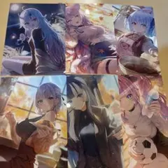 ホロライブ　ローソンコラボ　クリアファイル　コンプ　全6種