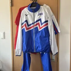 jssジャージフルセットMizuno ジャケット パンツセット JSS MとS