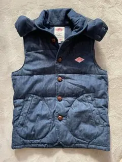 美品⭐︎2WAY DANTON ダントン デニム ダウンベストBEAMS別注 希少