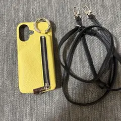 ajew iPhone16ケース イエロー 本体のサムネイル