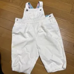 Courreges ホワイト　コーデュロイ　オーバーオール　95のサムネイル