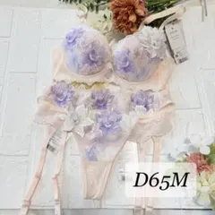⭐️新品未使用⭐️ワコールサルート限定販売09G D65+ソングM+ガーターベルト 新品】wacoal サルート 09 ブラ ソング ガーター G65M OC - メルカリ