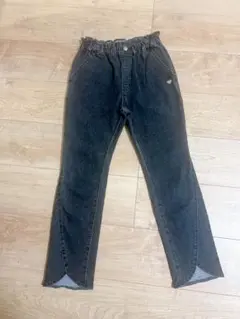 アプレレクールブラックロングパンツ 140cm