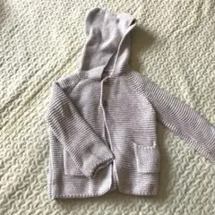 ザラ  コットンニットのアウター　サイズ80