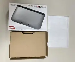 【空箱のみ】ニンテンドー3DSLL　シルバー×ブラック　箱