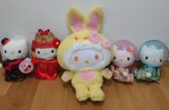 キティちゃん ぬいぐるみ ５点セット まとめ売り