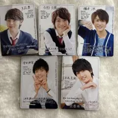 B&ZAIメンバーJr.カレンダー　2017-2018特典 プロフィールカード