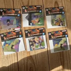 ドラゴンボール 一番くじ　l賞　フレークプリズムステッカー6個セット
