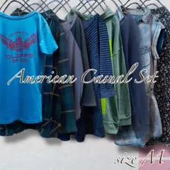 アメリカンカジュアル　8点セット　トップスまとめ売り