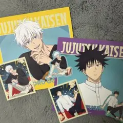 呪術廻戦 セガラッキーくじ Fun ステッカー 五条悟 伏黒恵