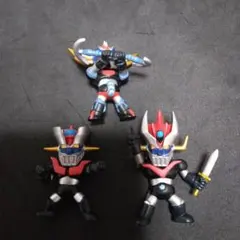 永井豪コレクション　ちょいコレ　マジンガーZ　グレートマジンガー　グレンダイザー