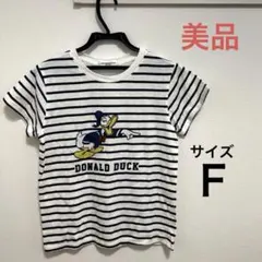 ドナルドダック Tシャツ キッズ レディース半袖 ナチュラルクチュールのサムネイル