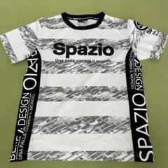 Spazio 半袖プラクティスシャツ ホワイト ブラック　140のサムネイル
