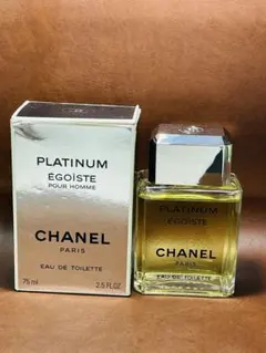 ほぼ未使用CHANELシャネル エゴイストプラチナム オードゥトワレット75ml