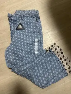 Kappa×GU デニム パンツ 総柄 XL