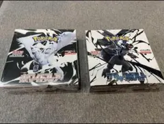 ポケモンカード　ホワイトフレア　ブラックボルト　各1box シュリンク付き