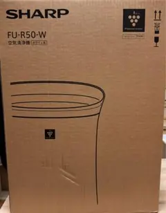 シャープ空気清浄機FU-R50-Wプラズマクラスター7000搭載14畳リビング