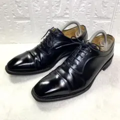 【美品】REGAL リーガル V172 本革 ストレートチップ 25.0 黒