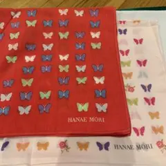 森英恵　ハンカチ　4枚セット